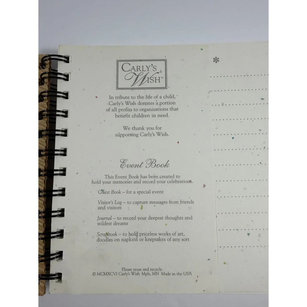 Event Book Guest Journal Scrapbook Junk Journal Turtle Motif  Earth Tones